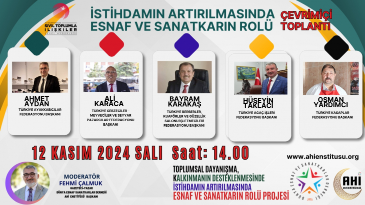 İstihdamın Artırılmasında Esnaf ve Sanatkarın Rolü