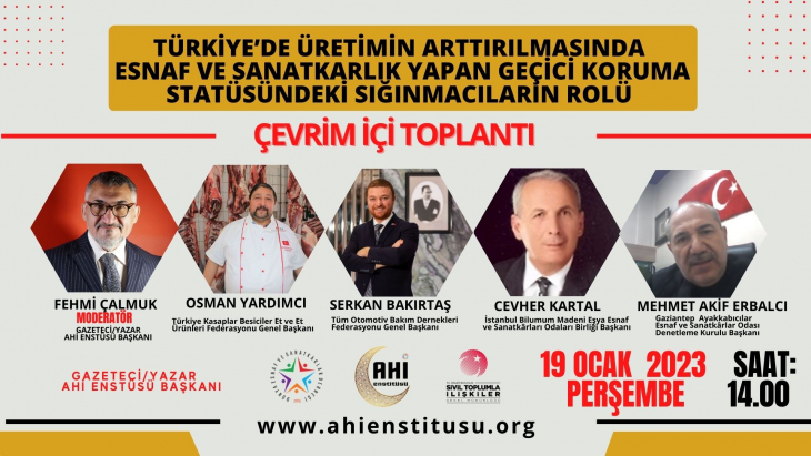 Rapor-4 Türkiye’de Üretimin Arttırılmasında Esnaf Ve Sanatkârlık Yapan Geçici Koruma Statüsündeki Sığınmacıların Rolü