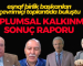 Toplumsal Kalkınma Toplantısı Sonuç Raporu